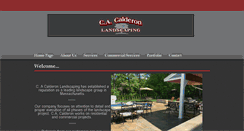 Desktop Screenshot of calderonlandscaping.com