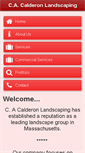 Mobile Screenshot of calderonlandscaping.com